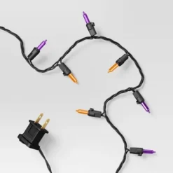 100ct LED Halloween Indoor Outdoor Miniature String Lights Orange/Purple/Black - Hyde And EEK! Boutique™ -Halloween Supplies Store GUEST 00737cf5 d72b 4f19 9633 1713b3a9da02