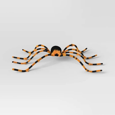 50" Plush Spider Halloween Decorative Prop - Hyde And EEK! Boutique™ 6 50" Plush Spider Halloween Decorative Prop - Hyde And EEK! Boutique™ - Image 6