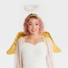 Adult Angel Halloween Costume Wings - Hyde And EEK! Boutique™: Gold Polyester Accessories