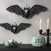 22" Hanging Bat Halloween Decorative Prop - Hyde And EEK! Boutique™: Indoor Unlit Decoration