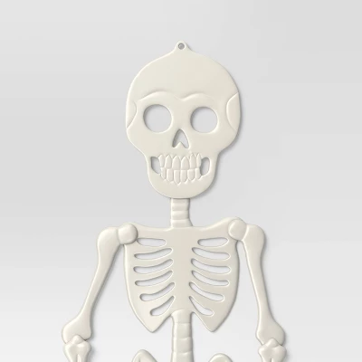 59" 3D Skull Skeleton Traditional Bone Halloween Decorative Prop Off-White - Hyde And EEK! Boutique™ 2 59" 3D Skull Skeleton Traditional Bone Halloween Decorative Prop Off-White - Hyde And EEK! Boutique™ - Image 2