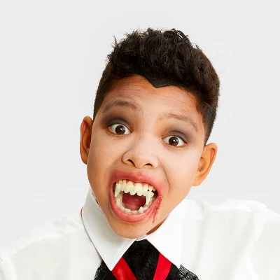 3pc Kids' Vampire Glow In The Dark Halloween Costume Kit One Size Fits Most - Hyde And EEK! Boutique™ 1 3pc Kids' Vampire Glow In The Dark Halloween Costume Kit One Size Fits Most - Hyde And EEK! Boutique™