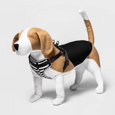 Skeleton Glow Reflective Dog And Cat Harness - Hyde And EEK! Boutique™ 4 Skeleton Glow Reflective Dog And Cat Harness - Hyde And EEK! Boutique™ - Image 4