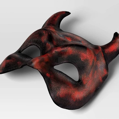 Adult Devil Halloween Mask - Hyde And EEK! Boutique™ 1 Adult Devil Halloween Mask - Hyde And EEK! Boutique™