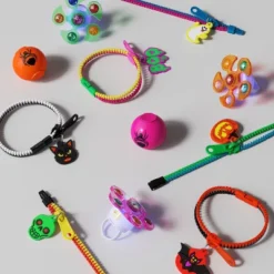 12ct Zipper Fidget Bracelet Party Favors - Hyde And EEK! Boutique™