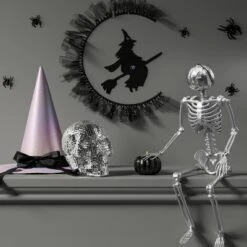 Disco Skull Figurine - Hyde And EEK! Boutique™ Silver