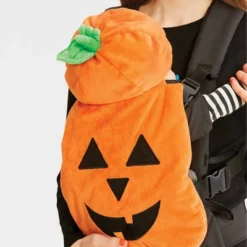 2pc Baby Pumpkin Infant Carrier And Hat Costume Set - Hyde And EEK! Boutique™ Orange