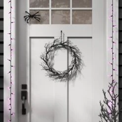 300ct LED Halloween Indoor Outdoor Miniature String Lights Purple/Black - Hyde And EEK! Boutique™