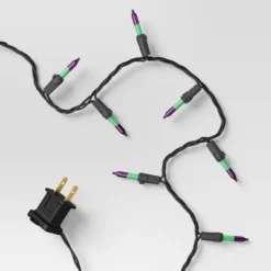 100ct LED Halloween Indoor Outdoor Double Filament String Lights Purple/Green/Black - Hyde And EEK! Boutique™ -Halloween Supplies Store GUEST 2ca036e8 e854 4bd9 ad2e 28af89c9f959
