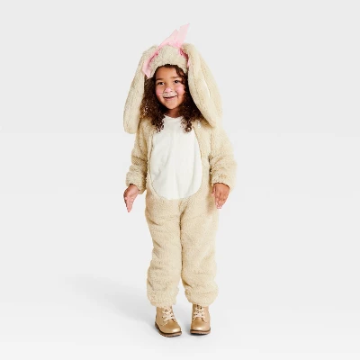Toddler Bunny Halloween Costume Jumpsuit - Hyde And EEK! Boutique™ Light Brown 6 Toddler Bunny Halloween Costume Jumpsuit - Hyde And EEK! Boutique™ Light Brown - Image 6
