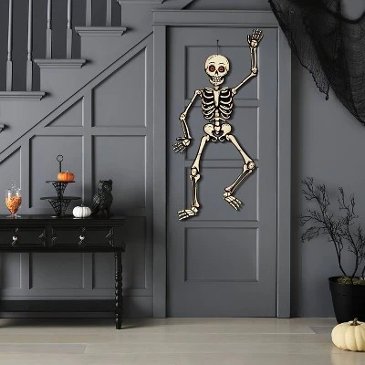 50"x15" Large Skeleton Paper Wall Decor - Hyde And EEK! Boutique™ 1 50"x15" Large Skeleton Paper Wall Decor - Hyde And EEK! Boutique™