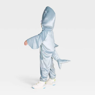 Toddler Shark Halloween Costume Jumpsuit - Hyde And EEK! Boutique™ Gray 1 Toddler Shark Halloween Costume Jumpsuit - Hyde And EEK! Boutique™ Gray