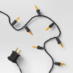 300ct LED Halloween Indoor Outdoor Miniature String Lights Orange/Black - Hyde And EEK! Boutique™ -Halloween Supplies Store GUEST 3bc184d5 71fe 4a2e a35c 38c3911e154c