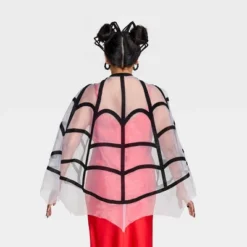 Adult Spider Witch Halloween Costume Cape - Hyde And EEK! Boutique™ Black
