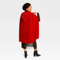 Adult Velvet Red Cape Halloween Costume One Size Fits Most - Hyde And EEK! Boutique™