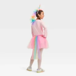 Kids' Light Up Unicorn Halloween Costume Kit One Size Fits Most - Hyde And EEK! Boutique™: Tutu & Accessories