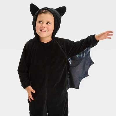 Toddler Bat Halloween Costume Jumpsuit - Hyde And EEK! Boutique™ Black 2 Toddler Bat Halloween Costume Jumpsuit - Hyde And EEK! Boutique™ Black - Image 2