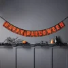 6' Happy Halloween With Tinsel Party Word Banner - Hyde And EEK! Boutique™