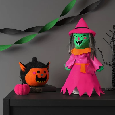 11.5" Animated Plush Witch Halloween Decorative Prop Rose Red - Hyde And EEK! Boutique™ 1 11.5" Animated Plush Witch Halloween Decorative Prop Rose Red - Hyde And EEK! Boutique™