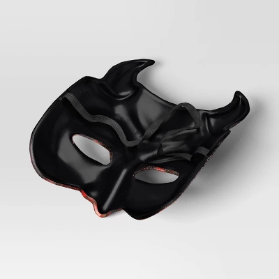 Adult Devil Halloween Mask - Hyde And EEK! Boutique™ 2 Adult Devil Halloween Mask - Hyde And EEK! Boutique™ - Image 2