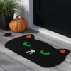 1'6"x2'6" Cat Coir Doormat Black - Hyde And EEK! Boutique™