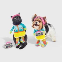 Halloween Retro Skater Dog And Cat Frontal Costume With Boombox Toy - Hyde And EEK! Boutique™ -Halloween Supplies Store GUEST 67da59e9 0ab4 4e95 8fe0 a5e05c0c1863