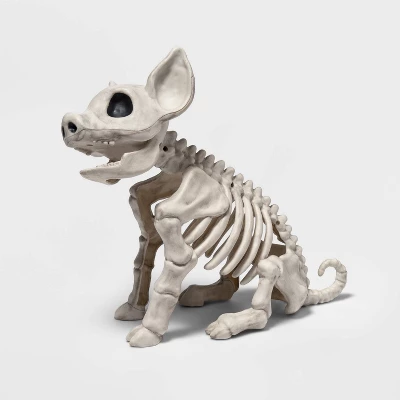 9.5" Pig Skeleton Halloween Decorative Prop - Hyde And EEK! Boutique™ 2 9.5" Pig Skeleton Halloween Decorative Prop - Hyde And EEK! Boutique™ - Image 2