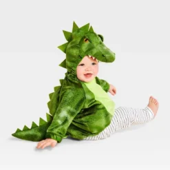 Infant And Toddler Dinosaur Halloween Costume Pullover - Hyde And EEK! Boutique™ Green -Halloween Supplies Store GUEST 6a0ec176 80f7 46c8 a212 5e2e898de9c4