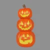 19.75" Lit Triple Stacked Pumpkin Halloween Decorative Prop - Hyde And EEK! Boutique™