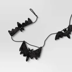 72" Velvet Bat Garland - Black - Hyde And EEK! Boutique™ -Halloween Supplies Store GUEST 6b623d9e f160 46e7 b17e ac68381db92b