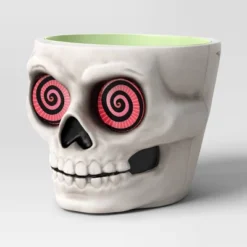 8" Light And Sound Candy Bowl Skull Halloween Decorative Prop White - Hyde And EEK! Boutique™ -Halloween Supplies Store GUEST 6ec77948 e9e4 44bb bcb7 43006fcb7b95