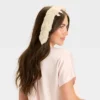 Adult Halloween Bunny Costume Headband - Hyde And EEK! Boutique™ Light Brown