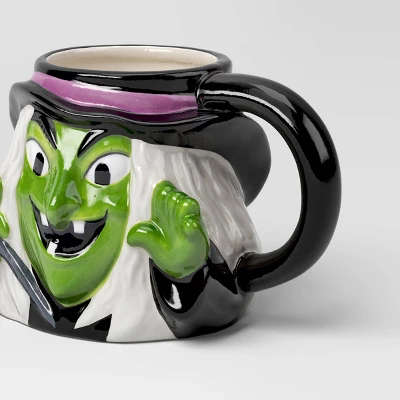 15 Fl Oz Earthenware Witch Mug - Hyde And EEK! Boutique™ 2 15 Fl Oz Earthenware Witch Mug - Hyde And EEK! Boutique™ - Image 2