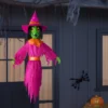 42" Light And Sound Witch Ghoul Halloween Decorative Prop - Hyde And EEK! Boutique™