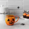 13.5 Fl Oz Glass Figural Pumpkin Mug - Hyde And EEK! Boutique™