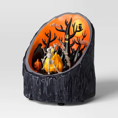 7" Light And Sound Dancing Skeletons Animation Halloween Decorative Prop Purple - Hyde And EEK! Boutique™ 2 7" Light And Sound Dancing Skeletons Animation Halloween Decorative Prop Purple - Hyde And EEK! Boutique™ - Image 2