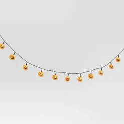 20ct LED Battery Operated Iridescent Pumpkin Halloween Indoor Outdoor Novelty String Lights Black/White - Hyde And EEK! Boutique™ -Halloween Supplies Store GUEST 7ff8bd14 f95e 49ca a8bb 5af8e0dccc58