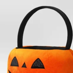 Halloween Pumpkin Round Polyester Trick Or Treat Decorative Bling Basket - Hyde And EEK! Boutique™ 4 Halloween Pumpkin Round Polyester Trick Or Treat Decorative Bling Basket - Hyde And EEK! Boutique™ -Halloween Supplies Store GUEST 828a77d0 0521 45b9 9531 ccef0d6a039b