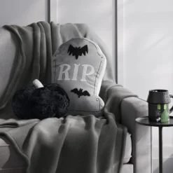 8"x10" Novelty Shaped Plush Pumpkin Throw Pillow - Hyde And EEK! Boutique™