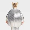 Adult Disco Ball Halloween Humor Costume Apparel Top - Hyde And EEK! Boutique™ Metallic Silver One Size Fits Most