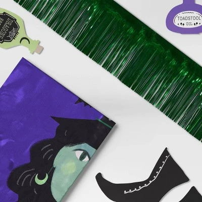 Trunk Or Treat Witch Halloween Decorating Kit 7pc - Hyde And EEK! Boutique™ 2 Trunk Or Treat Witch Halloween Decorating Kit 7pc - Hyde And EEK! Boutique™ - Image 2