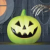 8" Lit Pumpkin Blow Mold Halloween Decorative Prop - Hyde And EEK! Boutique™