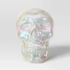 10" Large Plated Skull Halloween Decorative Prop - Hyde And EEK! Boutique™ -Halloween Supplies Store GUEST 9bde57cc 7608 4c0d 9e2f 79292054493a