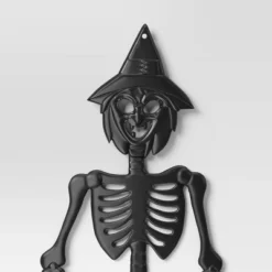60" 3D Jointed Witch Skeleton Halloween Decorative Prop Black - Hyde And EEK! Boutique™ -Halloween Supplies Store GUEST a461077b 6c50 4b3f b844 96b2369e5db9