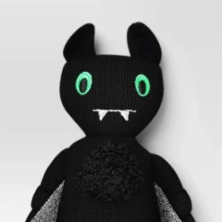 Knit Character Bat Sitabout Figurine - Hyde And EEK! Boutique™ Black -Halloween Supplies Store GUEST a4d3d042 2632 40d0 a1d1 bb10c0ade8d7