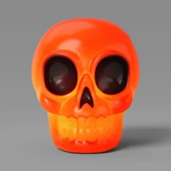 6.5" Lit Skull Halloween Decorative Prop - Hyde And EEK! Boutique™ -Halloween Supplies Store GUEST a822a94c 6cc1 4e1a 9c99 03c060a02cf7