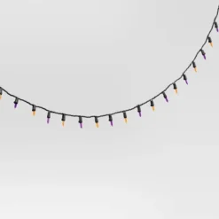 100ct LED Halloween Indoor Outdoor Miniature String Lights Orange/Purple/Black - Hyde And EEK! Boutique™ -Halloween Supplies Store GUEST aa154543 55a0 4248 8f70 433711a56b85