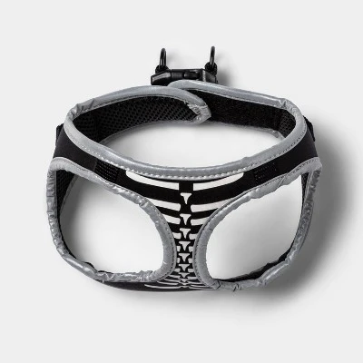Skeleton Glow Reflective Dog And Cat Harness - Hyde And EEK! Boutique™ 1 Skeleton Glow Reflective Dog And Cat Harness - Hyde And EEK! Boutique™