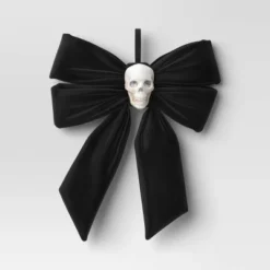 12" Velvet Bow With Embellishments - Hyde And EEK! Boutique™ -Halloween Supplies Store GUEST b3408d01 e7c4 4f49 8533 4193860f1033