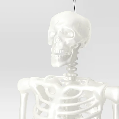 60" Poseable Skeleton Halloween Decorative Prop Iridescent - Hyde And EEK! Boutique™ 2 60" Poseable Skeleton Halloween Decorative Prop Iridescent - Hyde And EEK! Boutique™ - Image 2